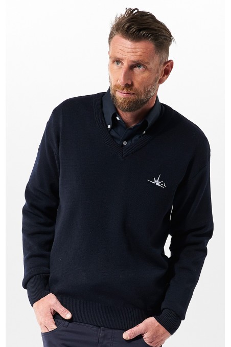 Pull Porto col en v