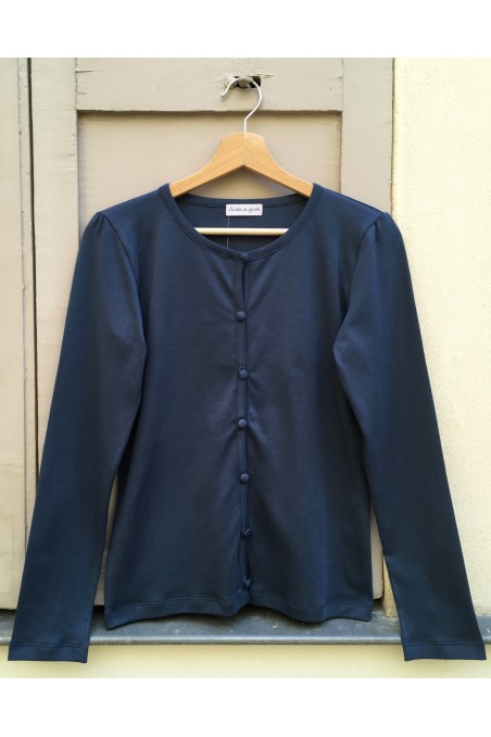 Cardigan Alondra Bleu Foncé