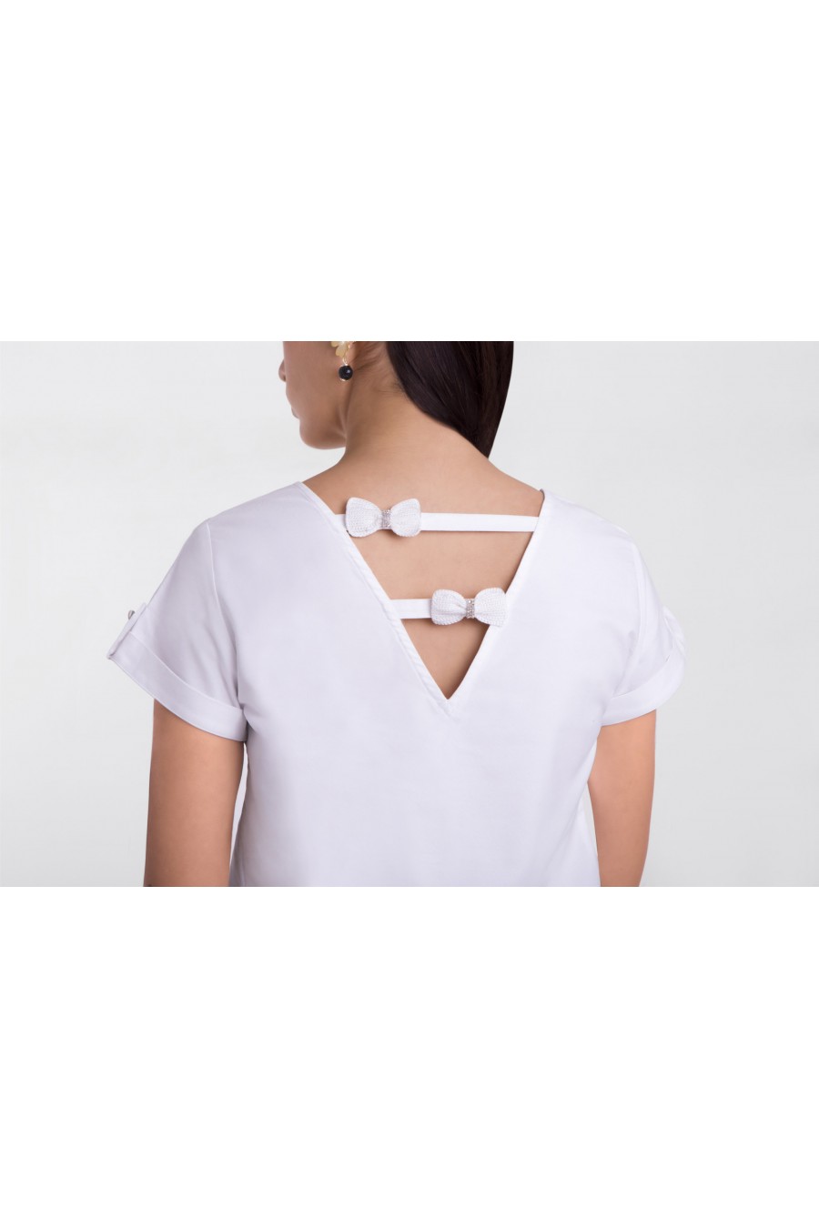 Chemisier Farah Blanc