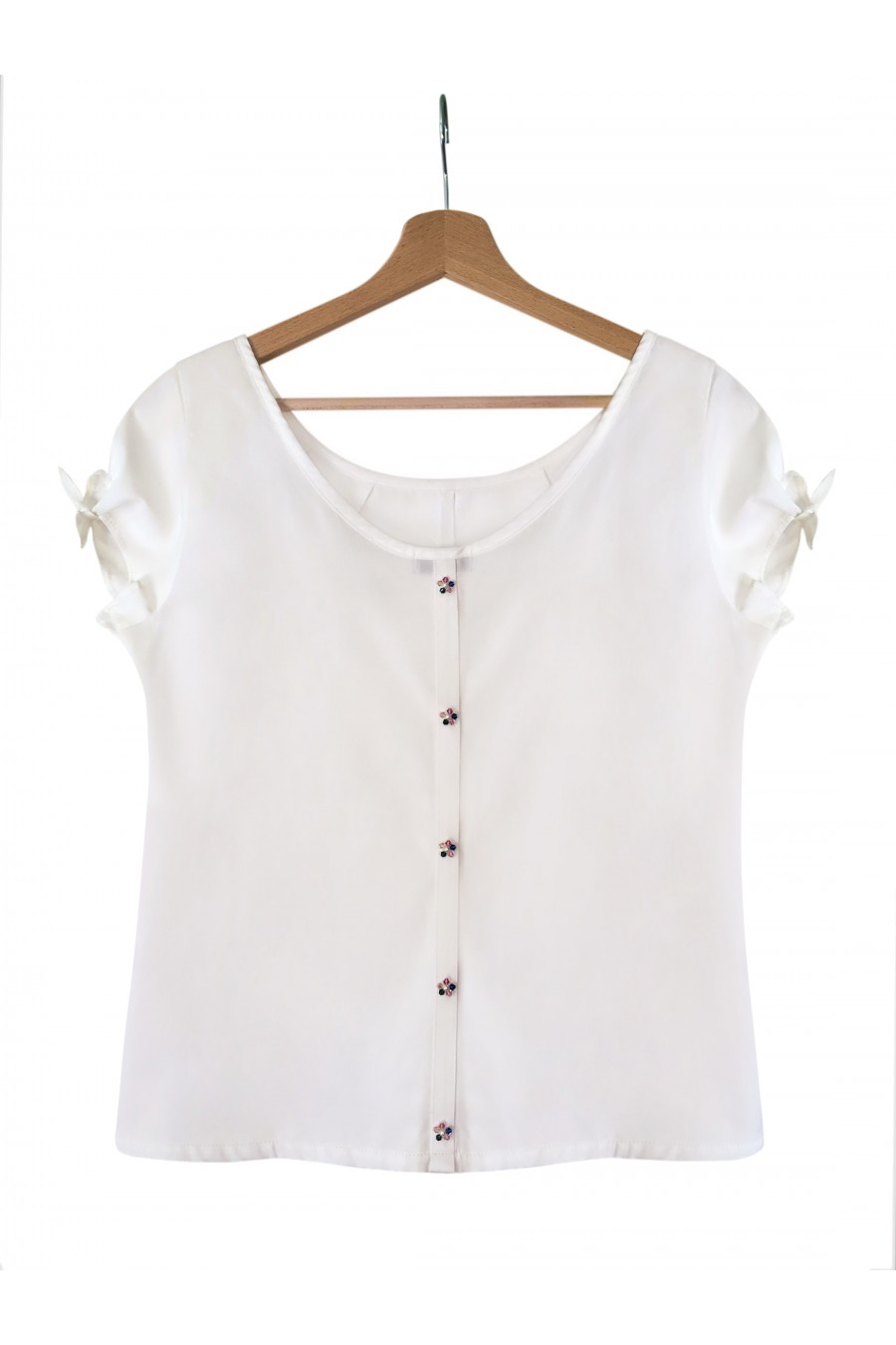 Chemisier Honorata Blanc Cassé