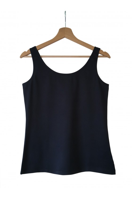 Haut Hannah Bleu Marine