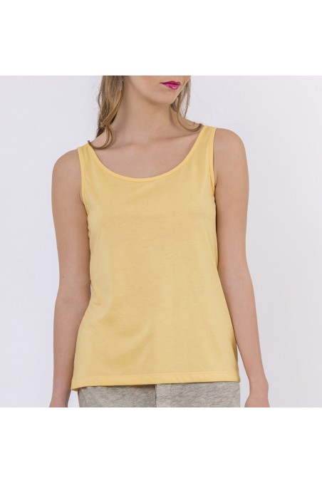 Haut Hannah Jaune Maïs