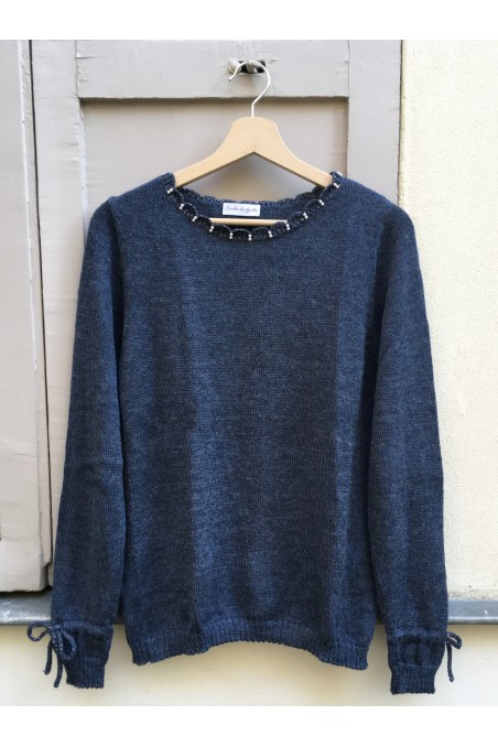 Pull Elodie Bleu