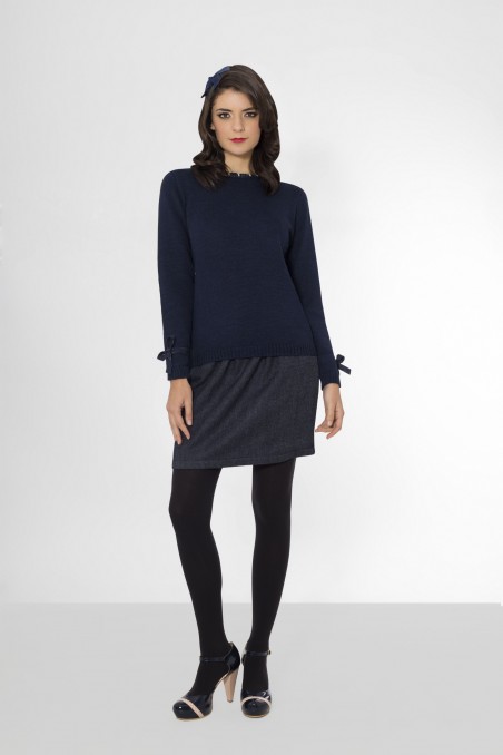 Pull Elodie Bleu Marine