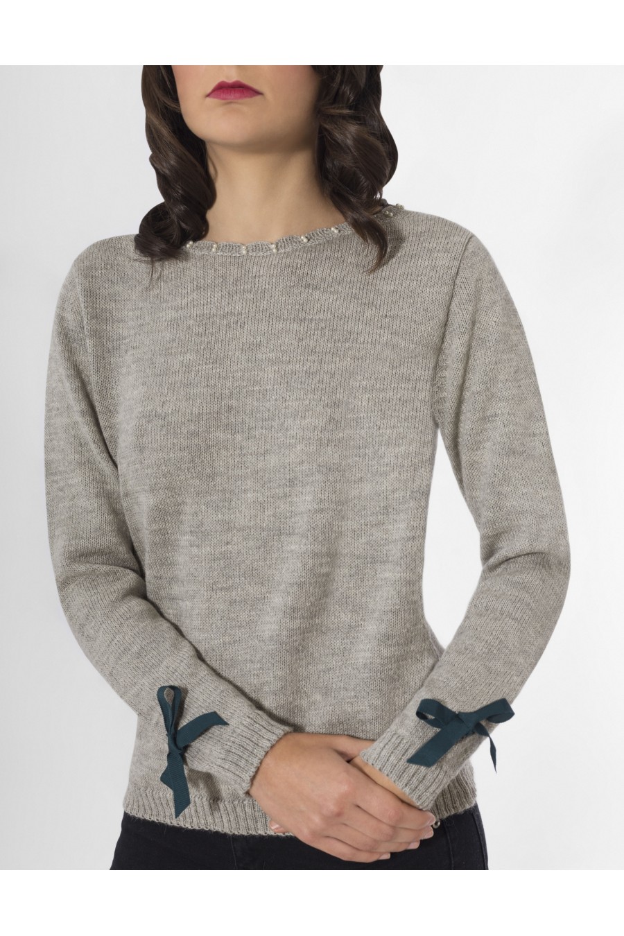 Pull Elodie Gris