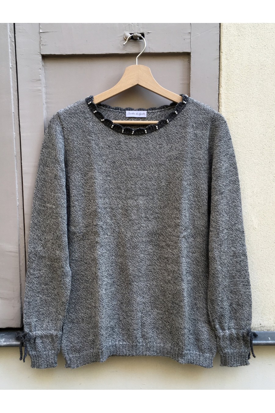Pull Elodie Gris
