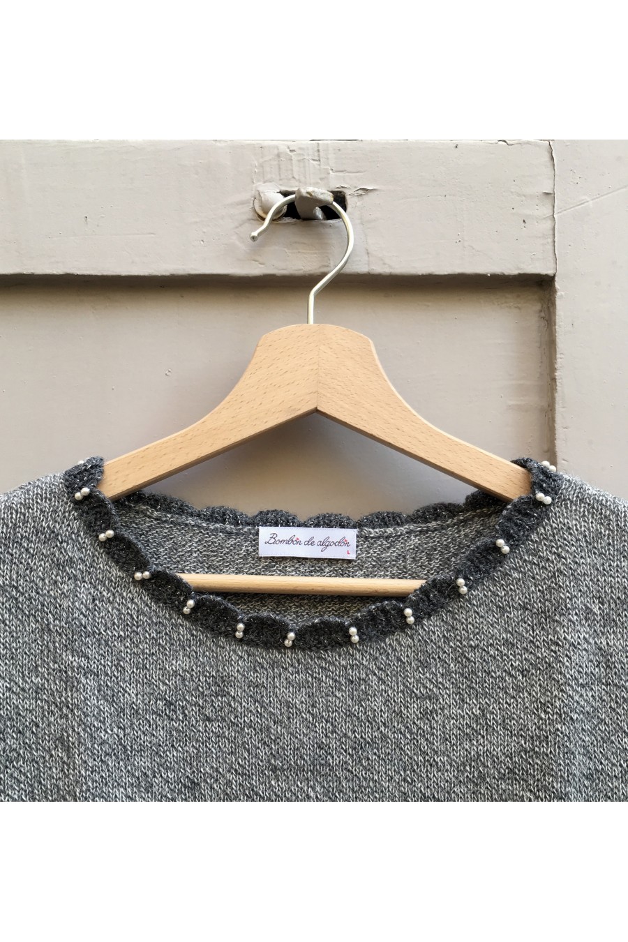Pull Elodie Gris