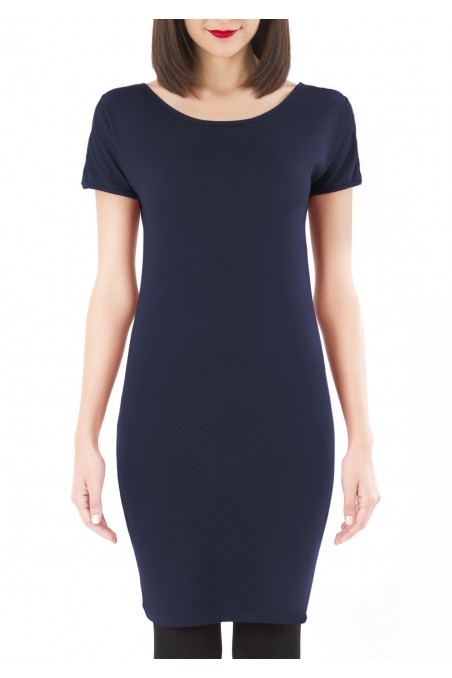 Robe Camelia Bleu Marine