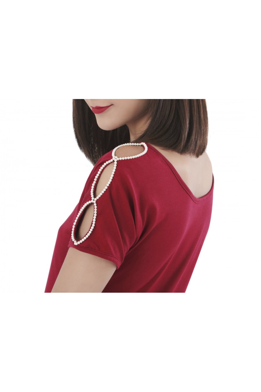 Robe Camelia Rouge Foncé