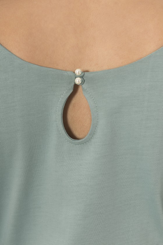 Robe Geneviève Aqua
