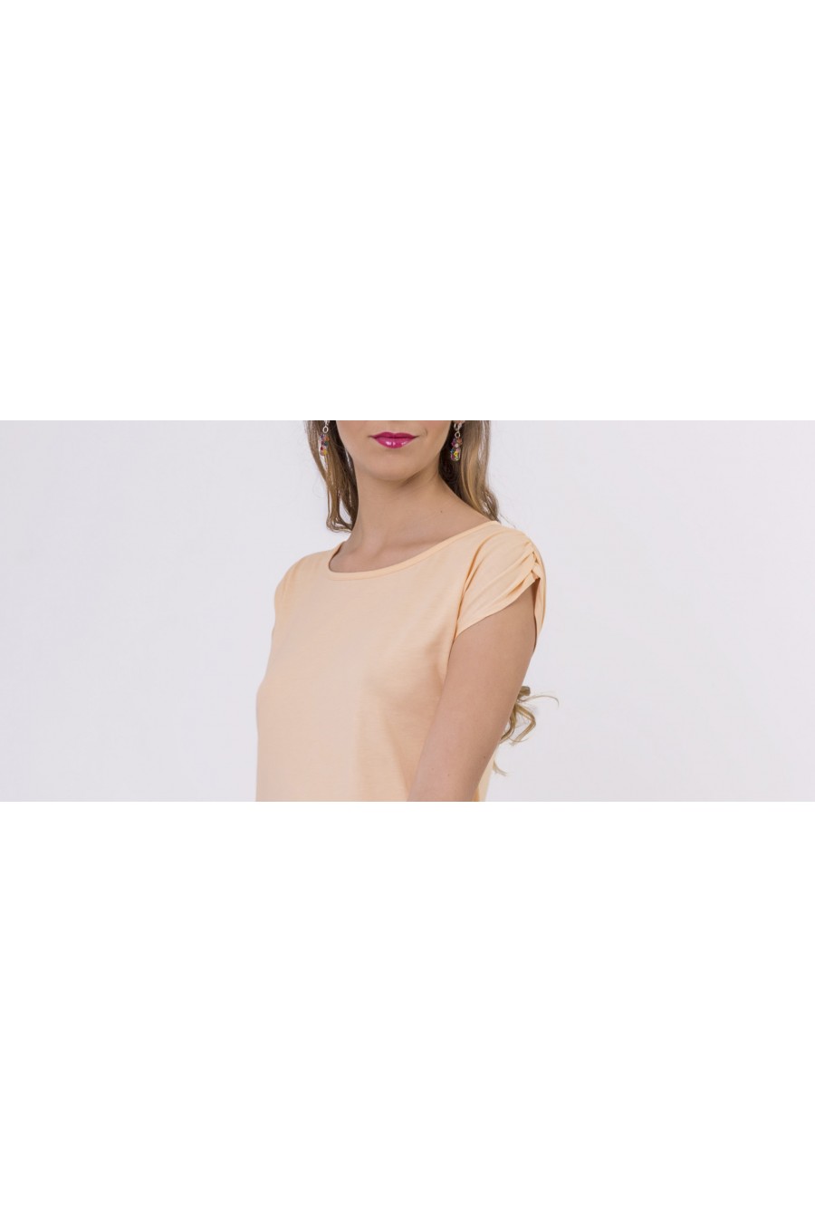 T-shirt Anette Pêche