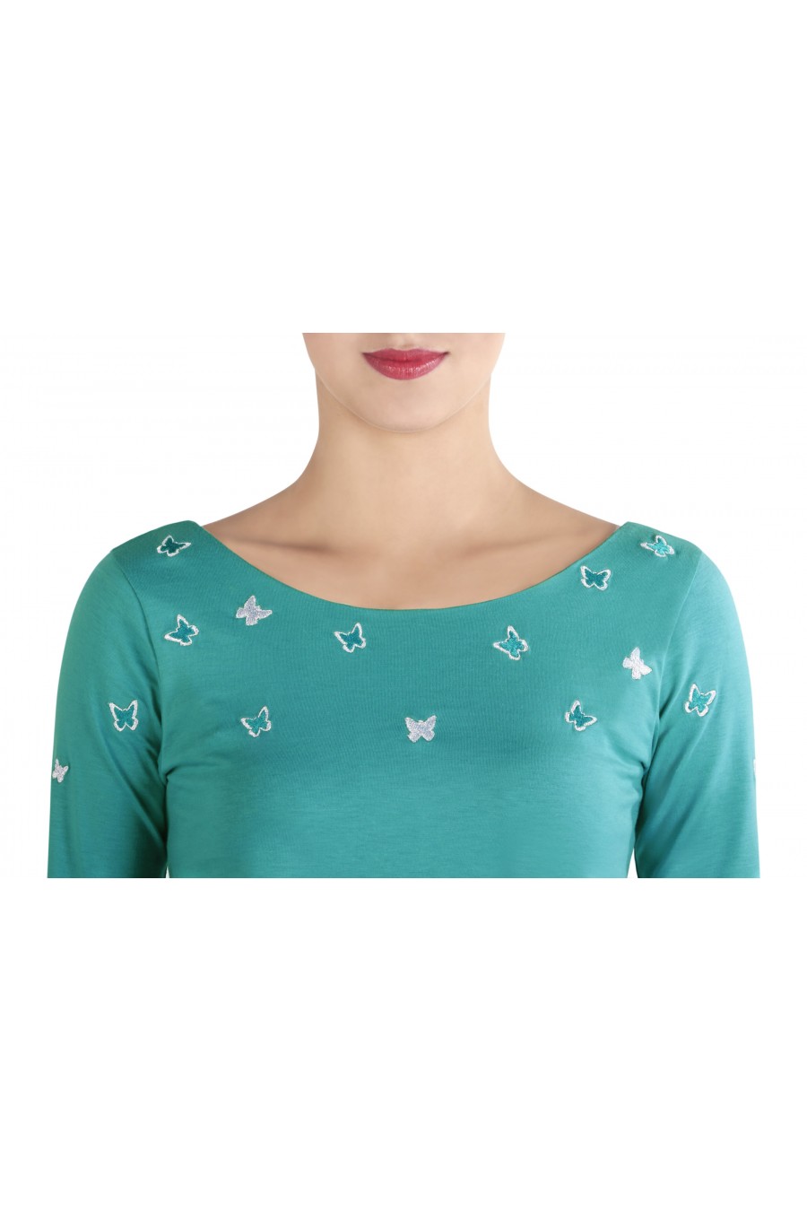 T-shirt Brit Turquoise