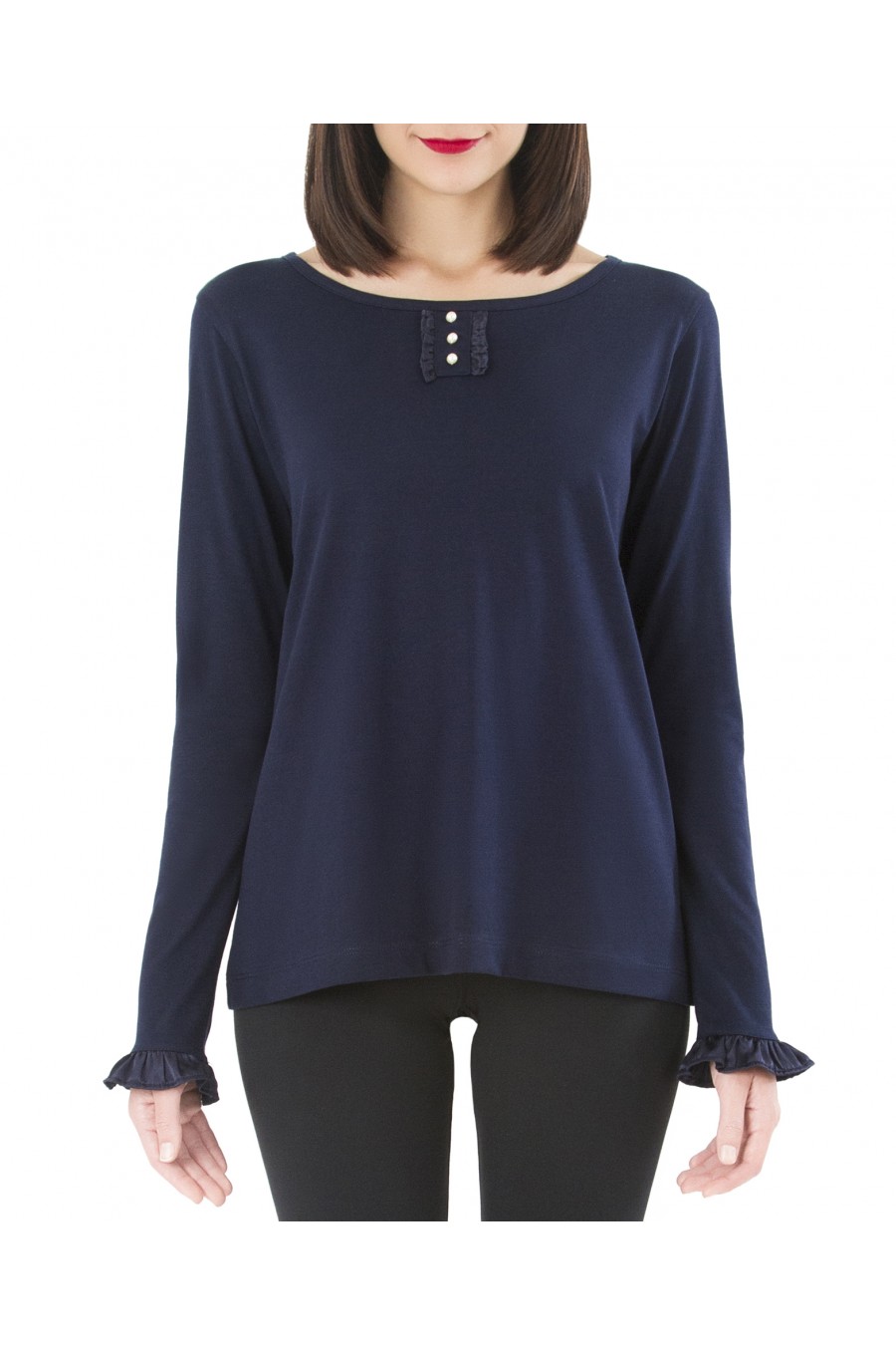 T-shirt Castalia Bleu Marine T-shirt Castalia Bleu Marine