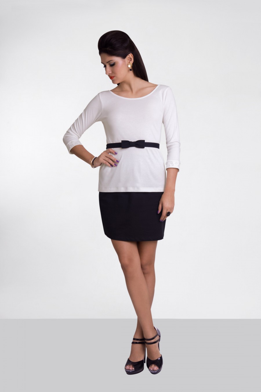 T-shirt Fortunata Blanc Cassé T-shirt Fortunata Blanc Cassé