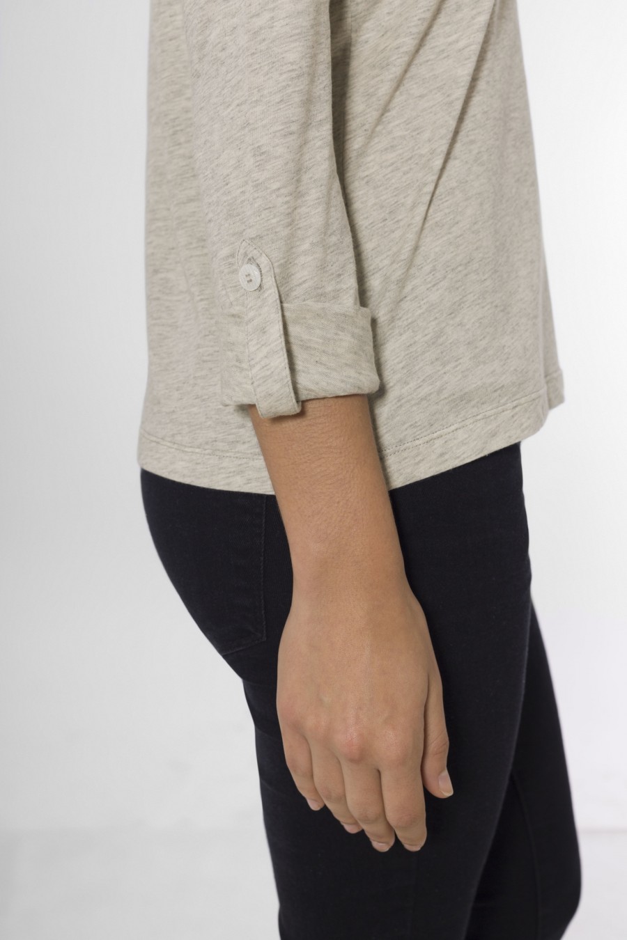 T-shirt Gigi Gris chiné
