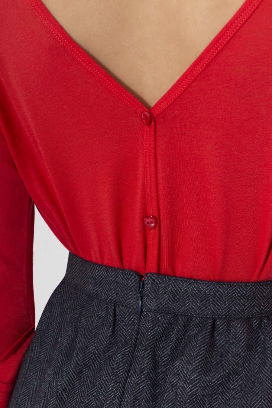 T-shirt Goldie Rouge