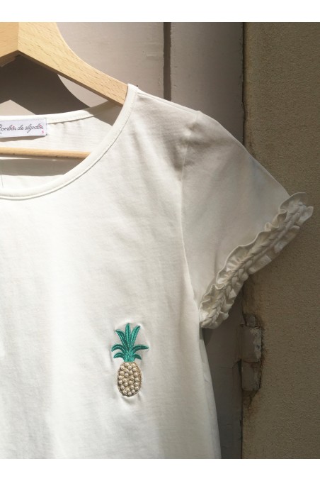 T-shirt Hilda Blanc Cassé
