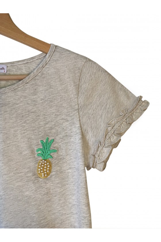 T-shirt Hilda Gris Chiné