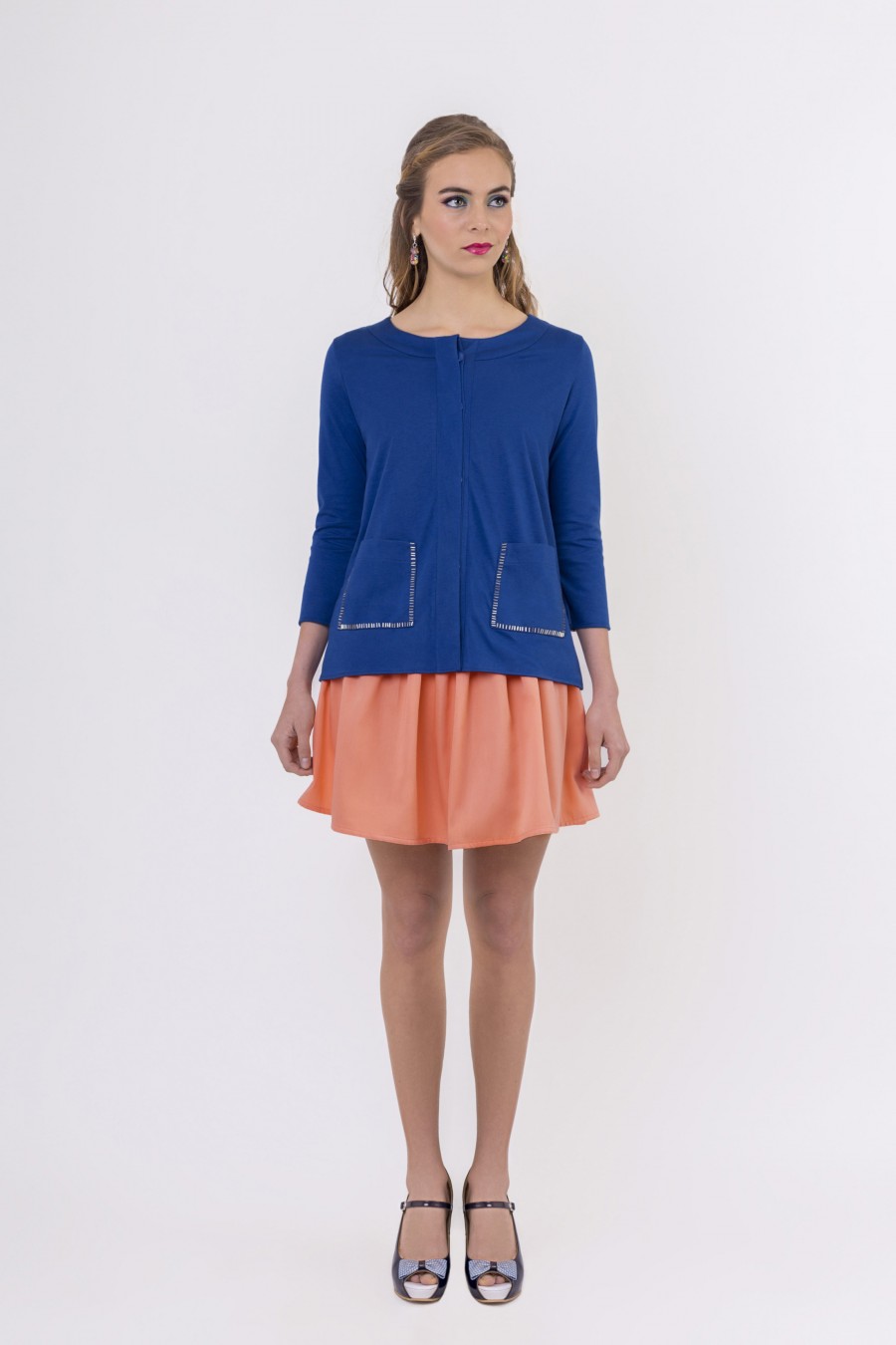 Veste Doris Bleu