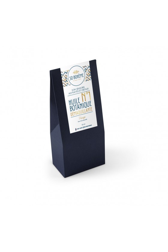 Huile démaquillante bio N°1 sans huile essentielle 100 ml