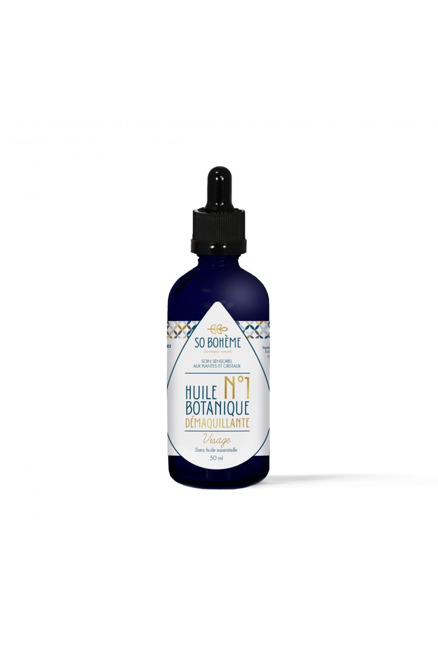 Huile démaquillante bio N°1 sans huile essentielle 50 ml Huile démaquillante bio N°1 sans huile essentielle 50 ml