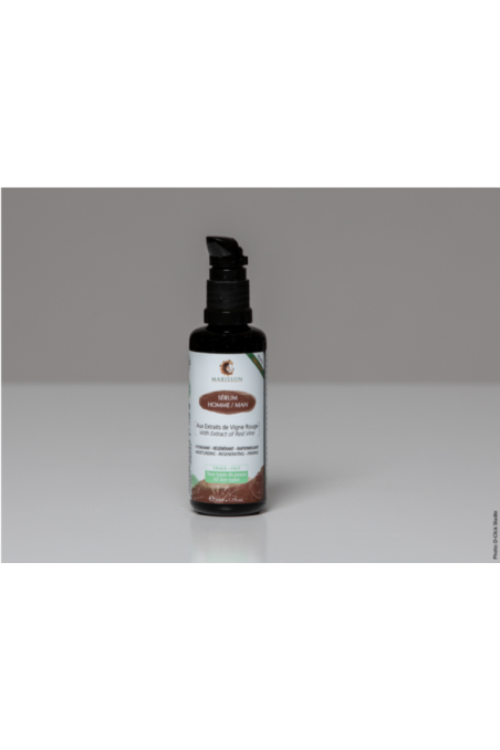 Men's Serum with Red Wine Extracts  - Face and aftershave