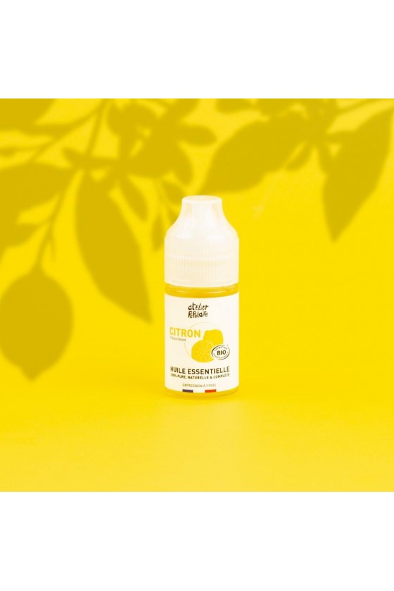 Huile essentielle biologique de Citron 30ml