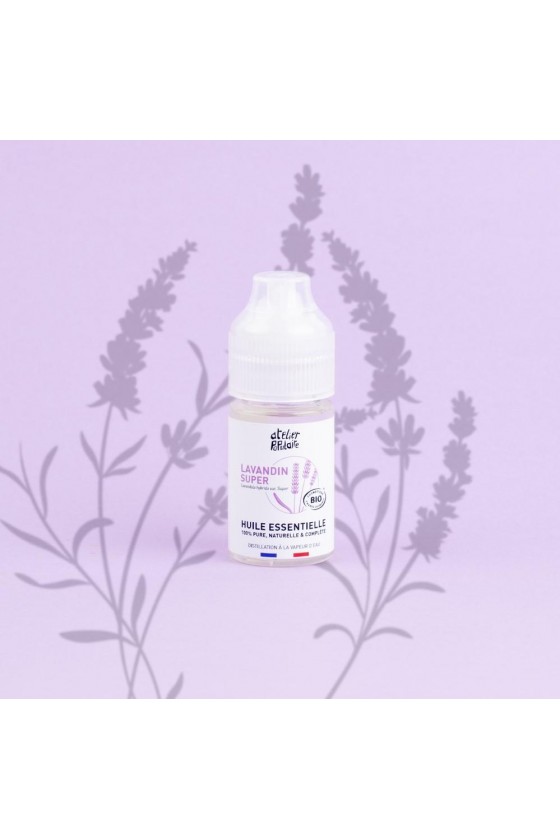 Huile essentielle biologique de Lavandin super 30ml