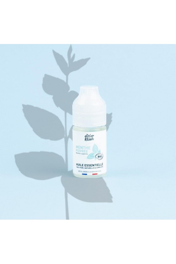 Huile essentielle biologique de Menthe poivrée