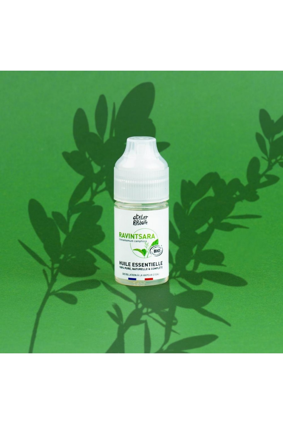 Huile essentielle biologique de Ravintsara 30ml Huile essentielle biologique de Ravintsara 30ml