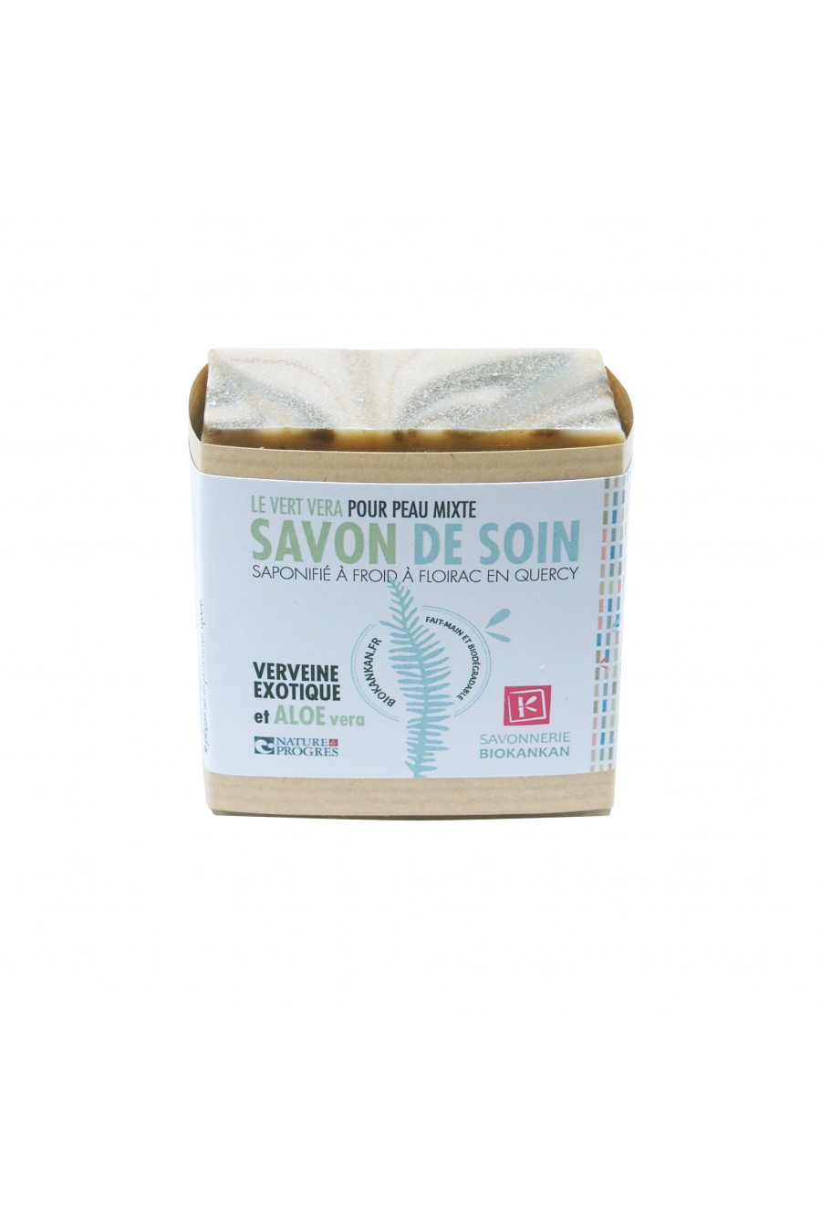SAVON SURGRAS BIO, Verveine exotique et aloes : LE VERT VERA ! SAVON SURGRAS BIO, Verveine exotique et aloes : LE VERT VERA !